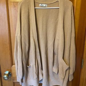 EUC Hollister cardigan size L